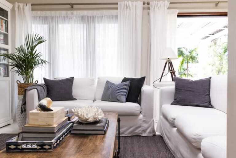 Image showcasing How can I decorate my living room on an eco-friendly budget?